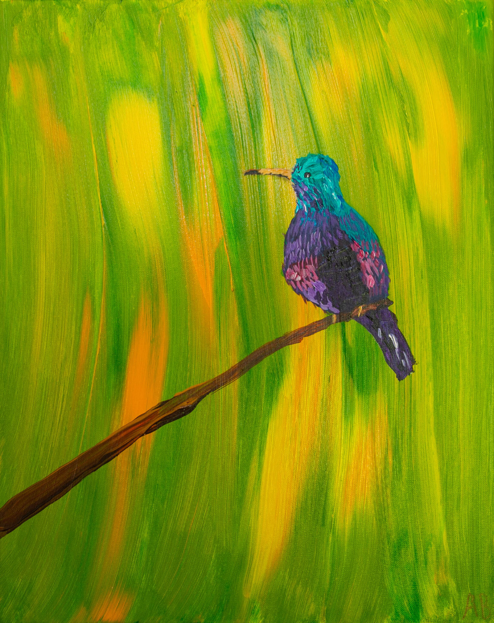 Hummingbird by Kimberly Greene Angle